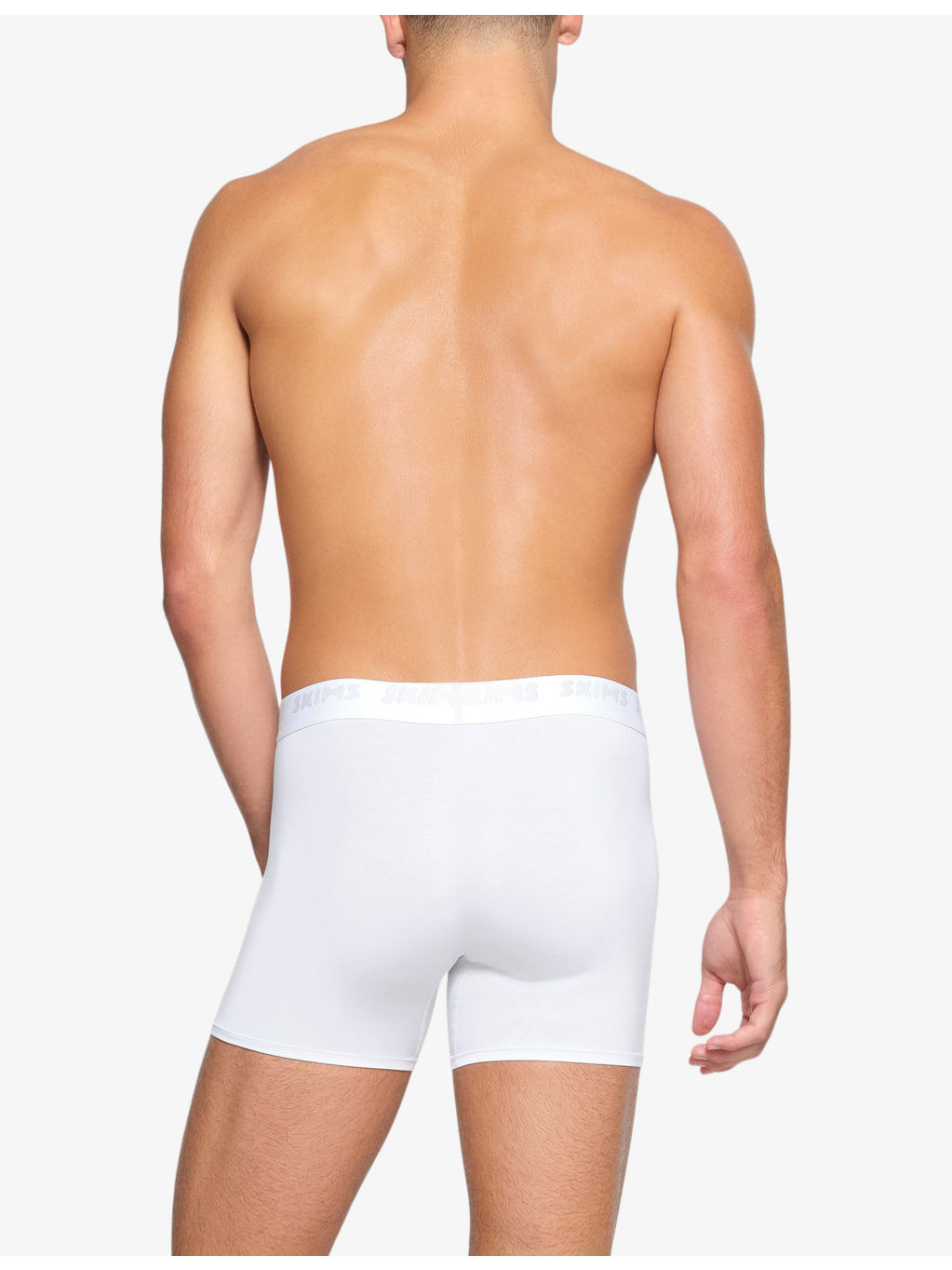Branded-waistband 3in pack of three stretch-modal boxer briefs - 3