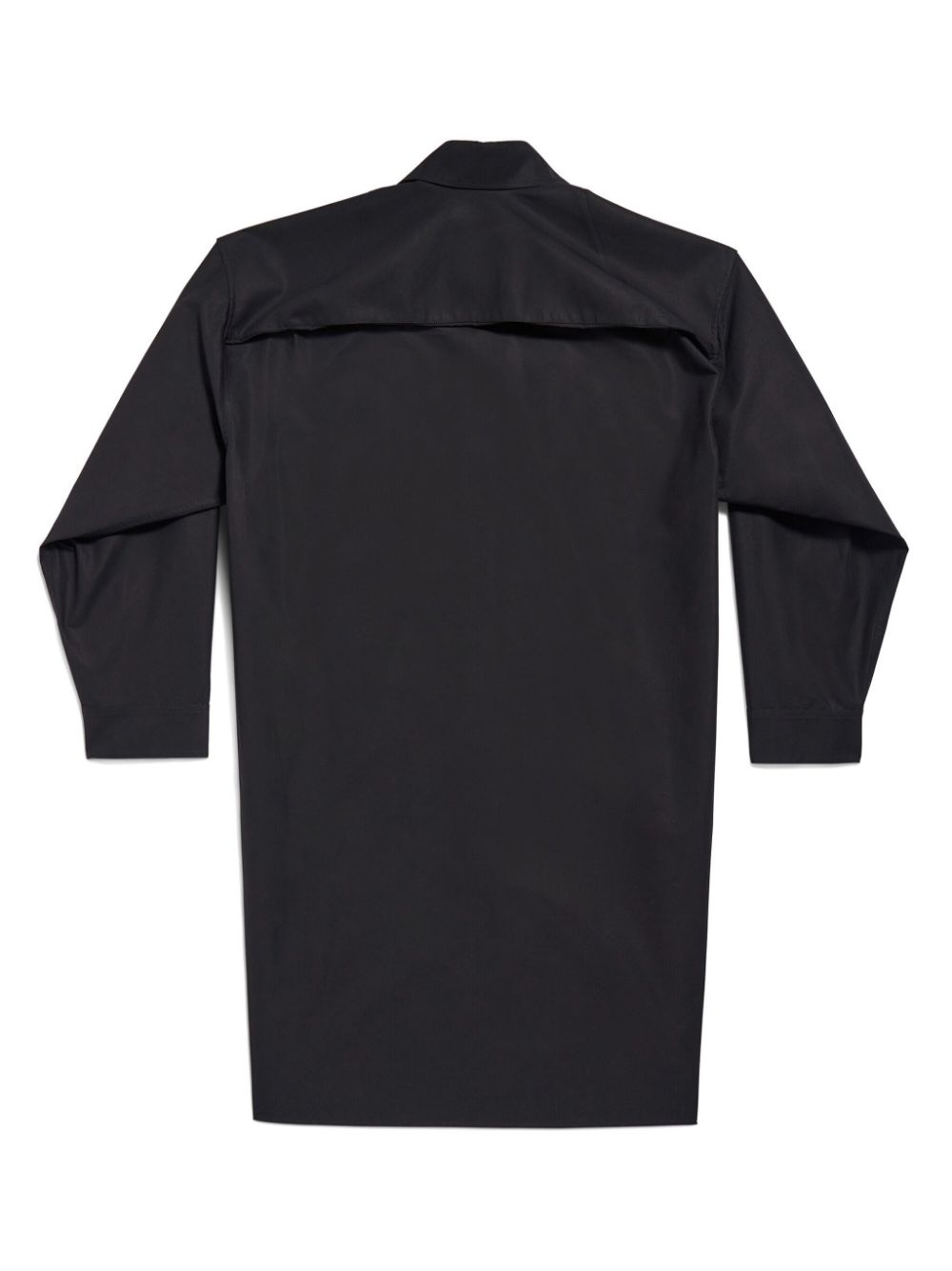 cotton-poplin shirtdress - 5