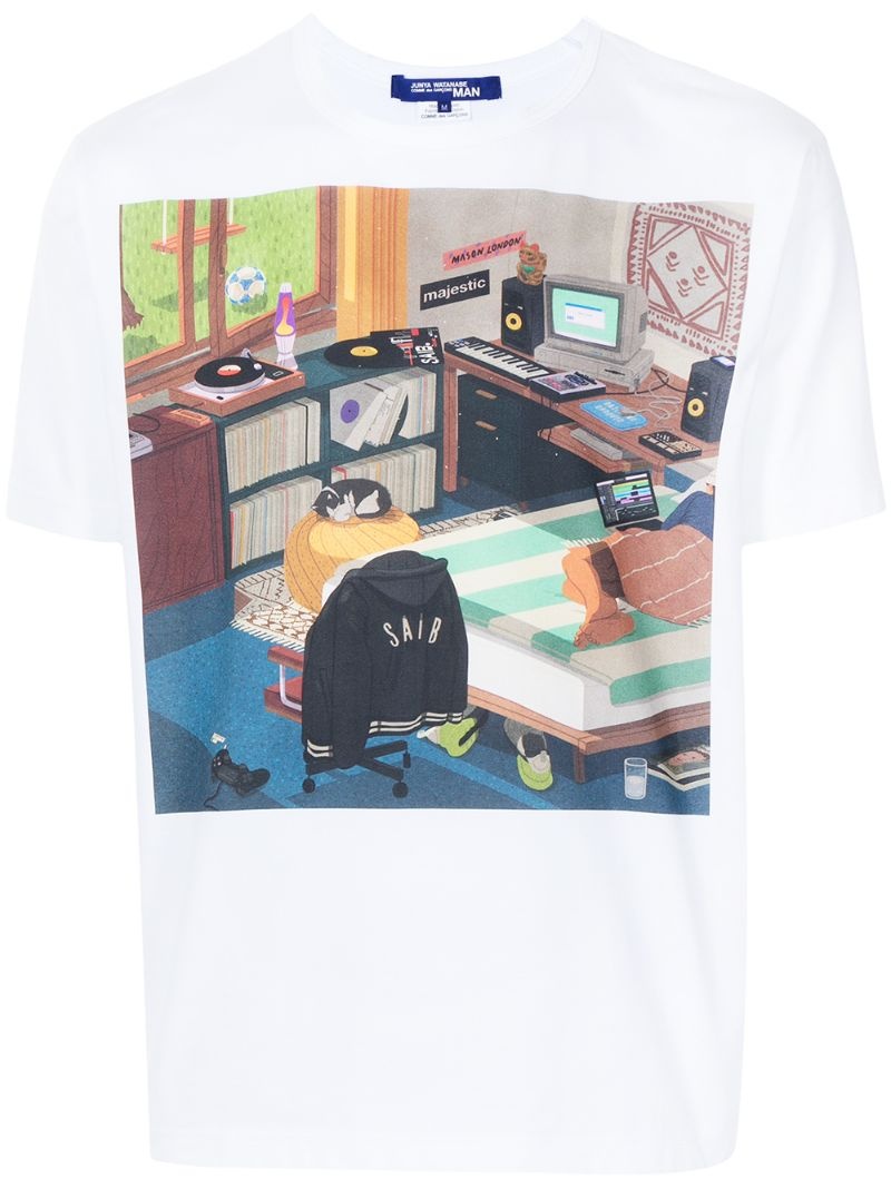 graphic-print T-shirt - 1