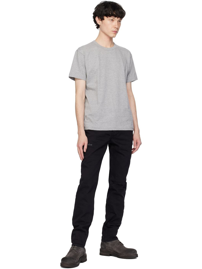 Ksubi Black Chitch Ghosted Lock Up Jeans outlook