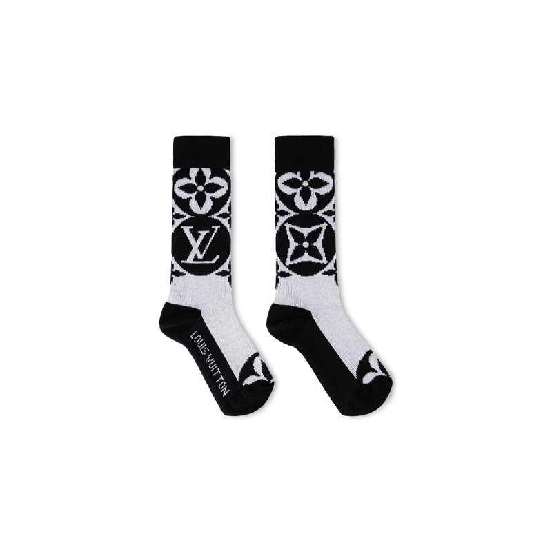 LV Medallion Socks 1