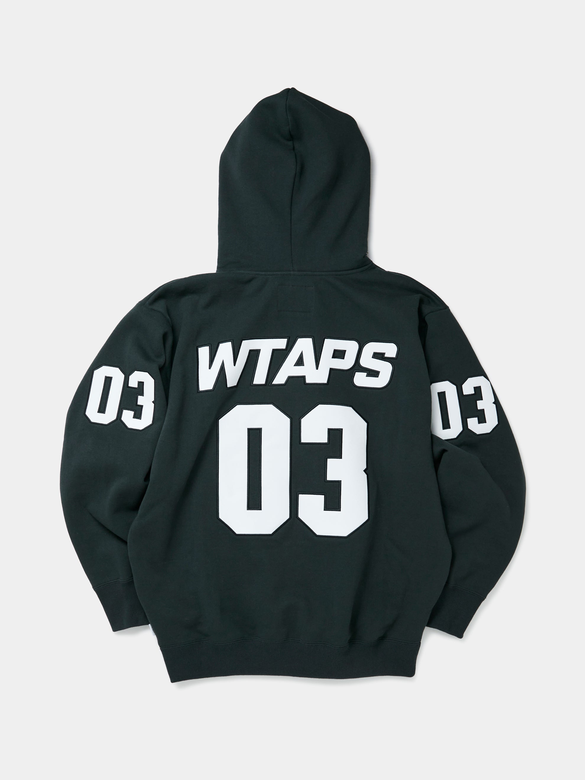 トップス Wtaps OBJ 02 WTAPS OBJ 02 / HOODY / COTTON. PROTECT (BLACK) | REVERSIBLE