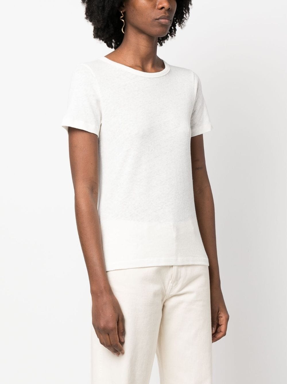 round neck T-shirt - 3