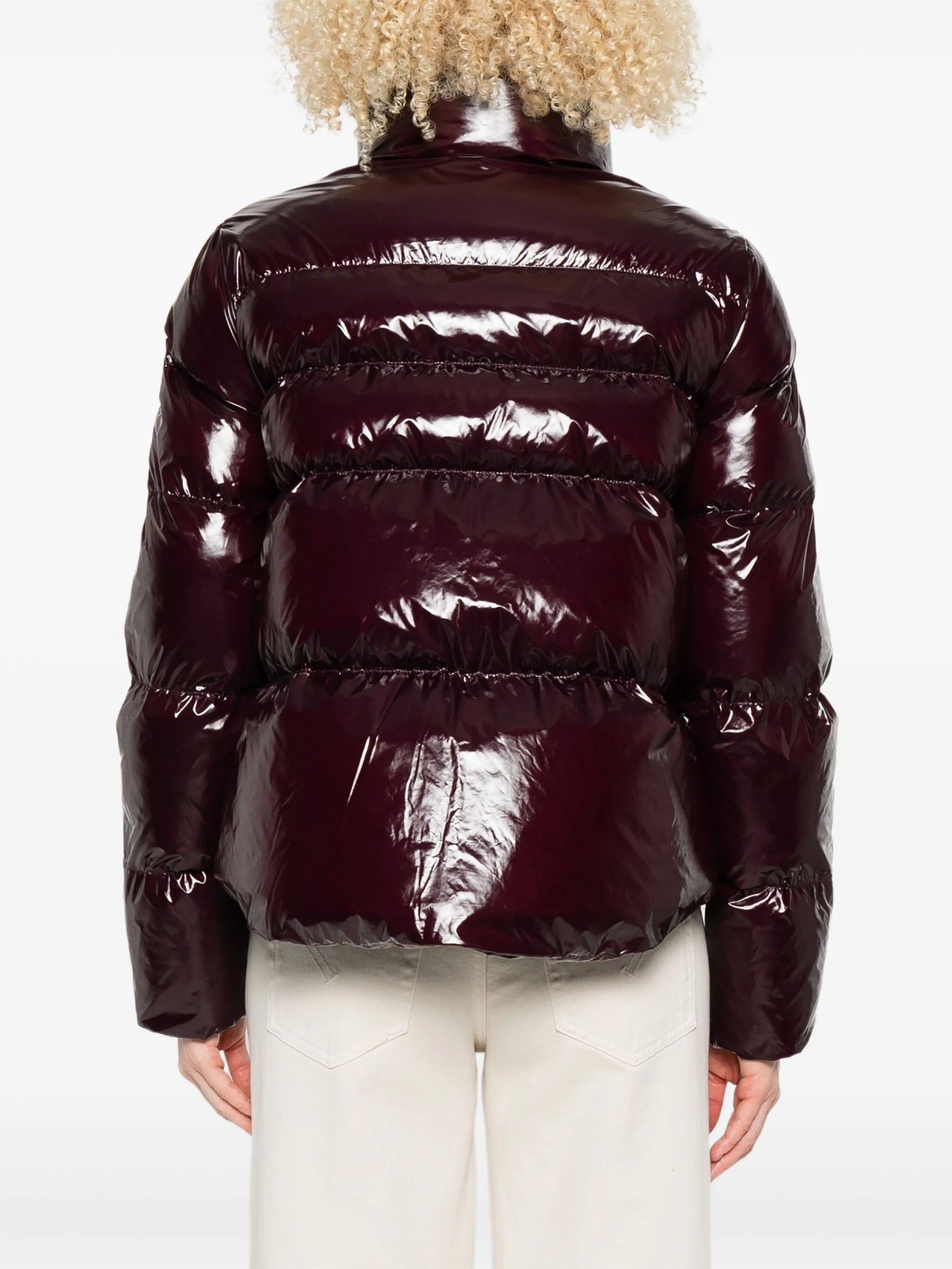 Pinko Quilted Shiny Jacket - 5