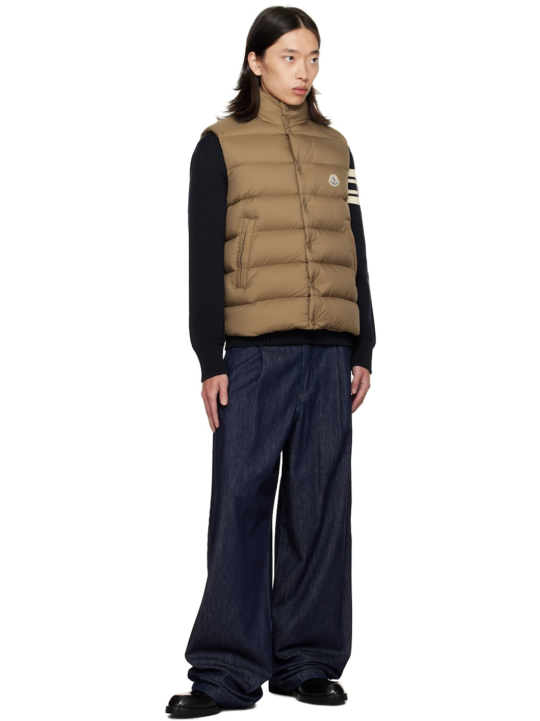 Beige Tibb Down Vest - 4