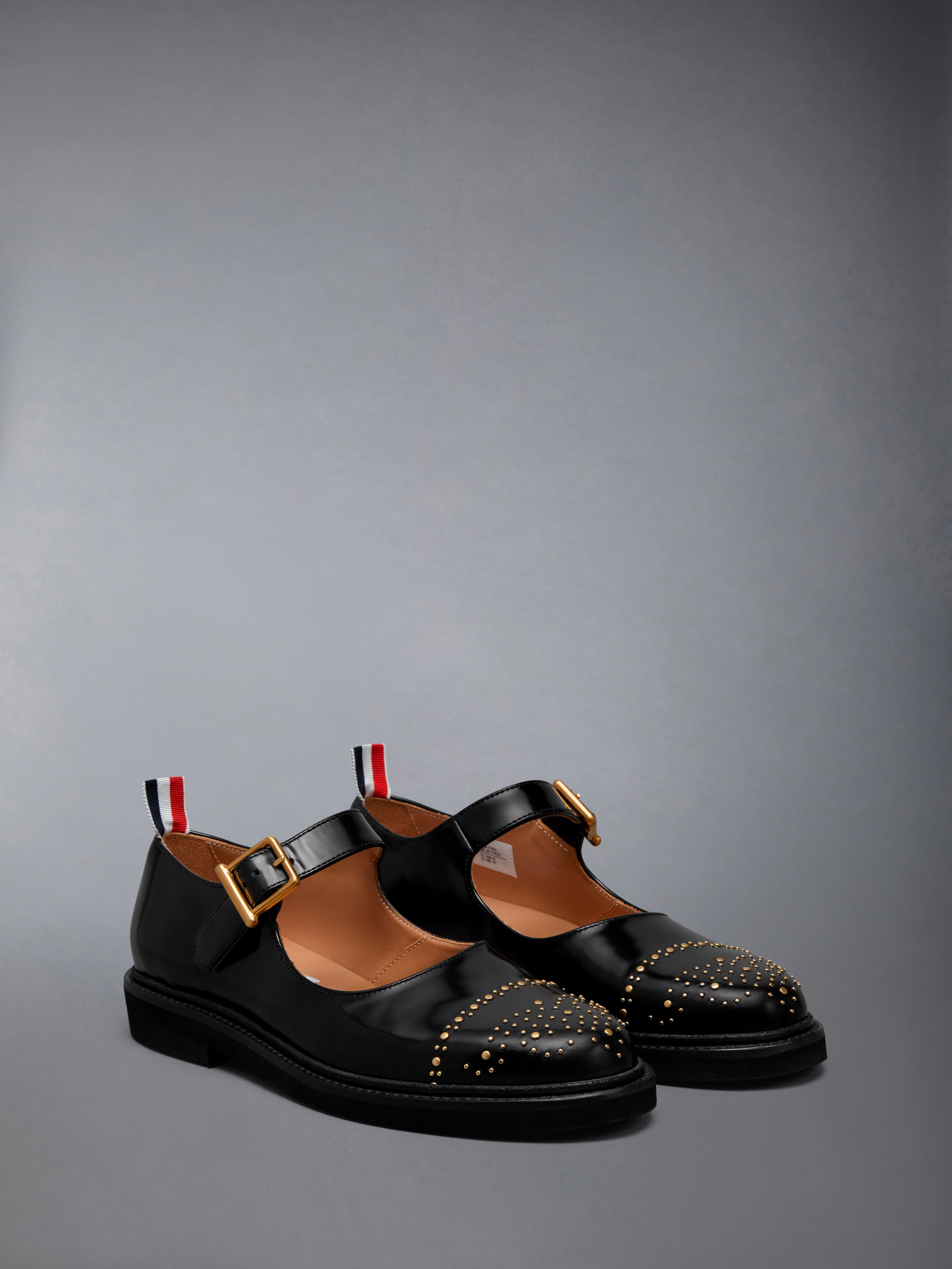 SOFT SPAZZOLATO LEATHER STUD THOM JOHN - 2