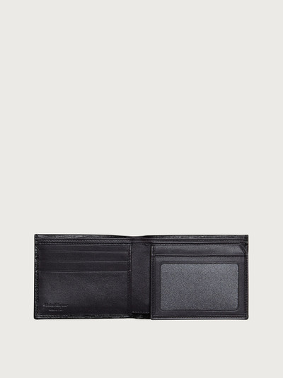 FERRAGAMO Gancini wallet with ID window outlook