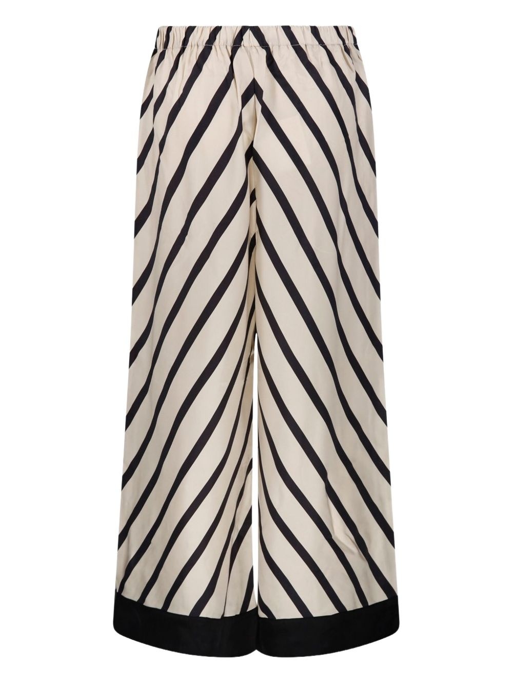 striped wide-leg trousers - 2