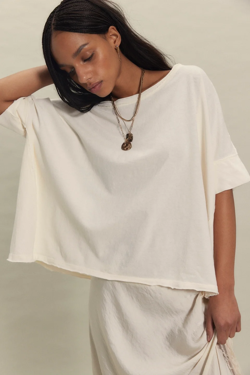 We The Free Rex Oversized Cotton Tee - 1