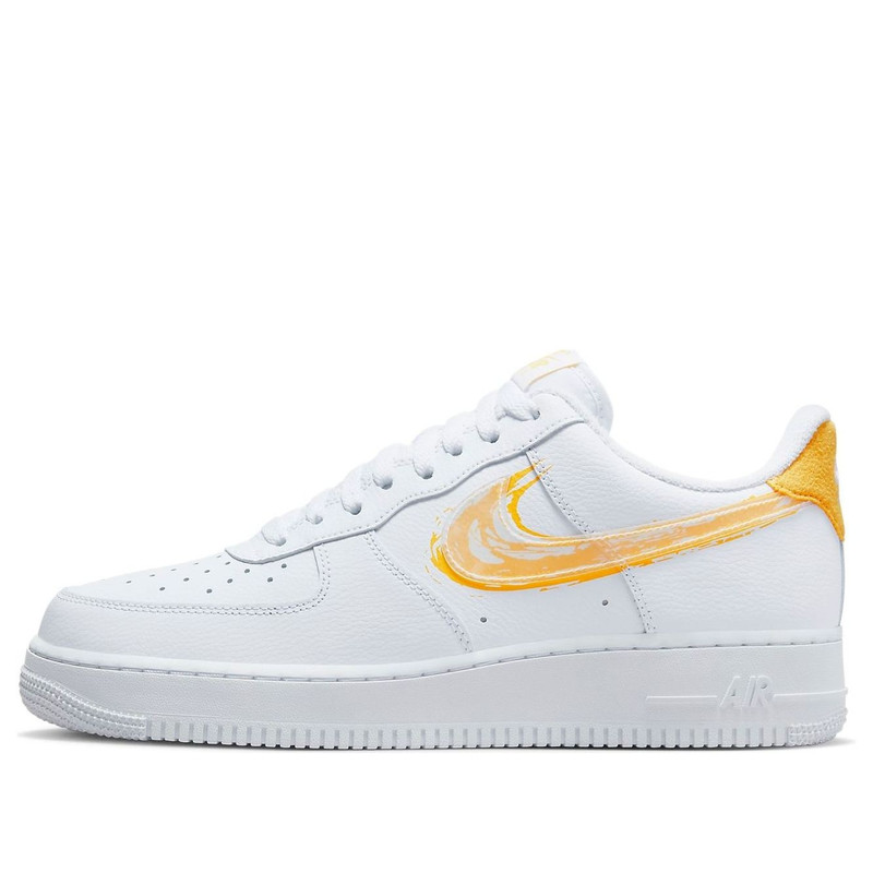 Nike Air Force 1 '07 'Brushstroke - White Solar Flare' DX2646-100 - 1