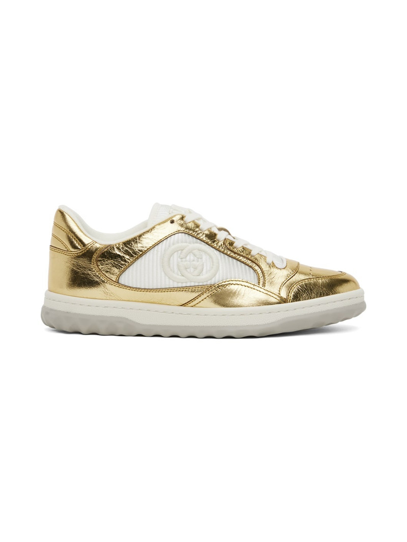 Gold & White MAC80 Sneakers - 1