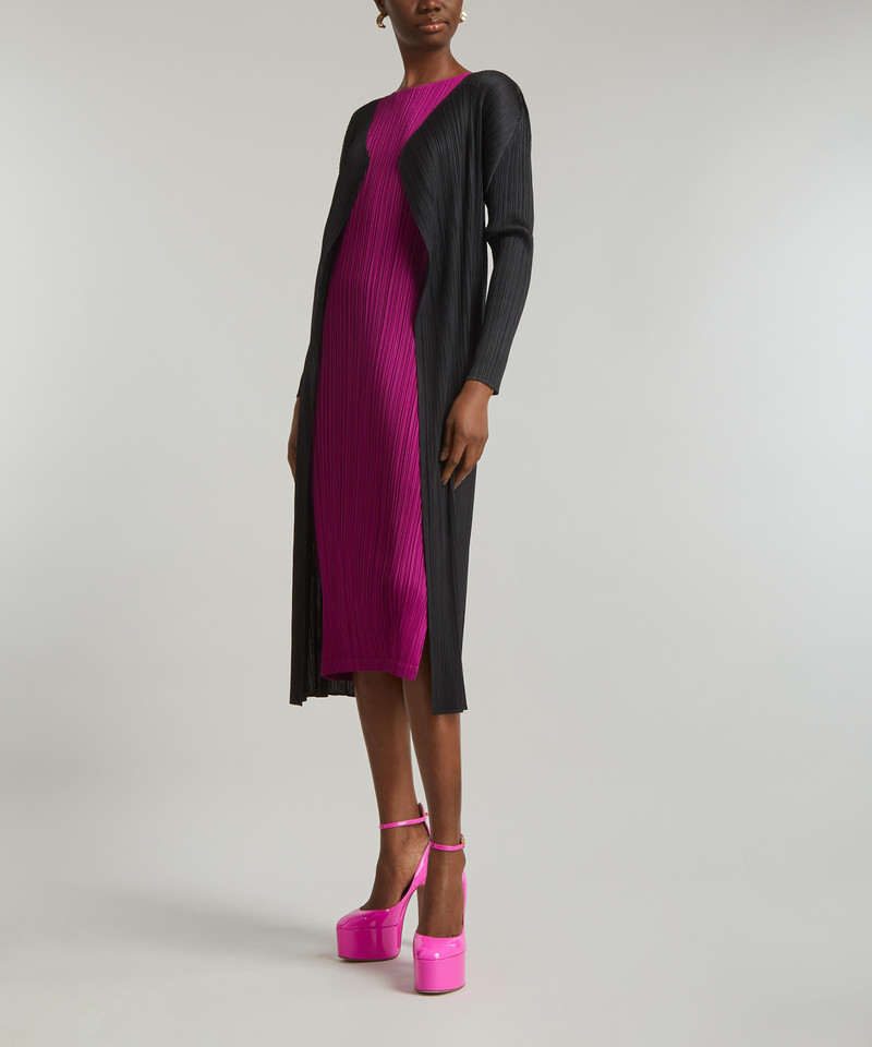 BASICS Pleated Coat 3