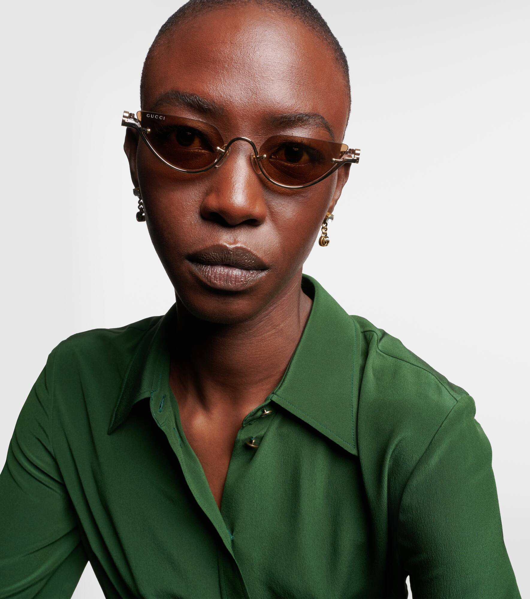 Double G cat-eye sunglasses - 3