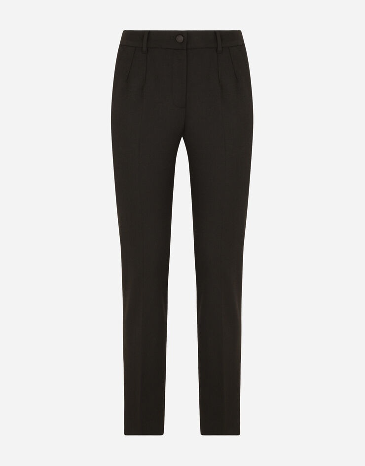 Stretch wool pants - 1