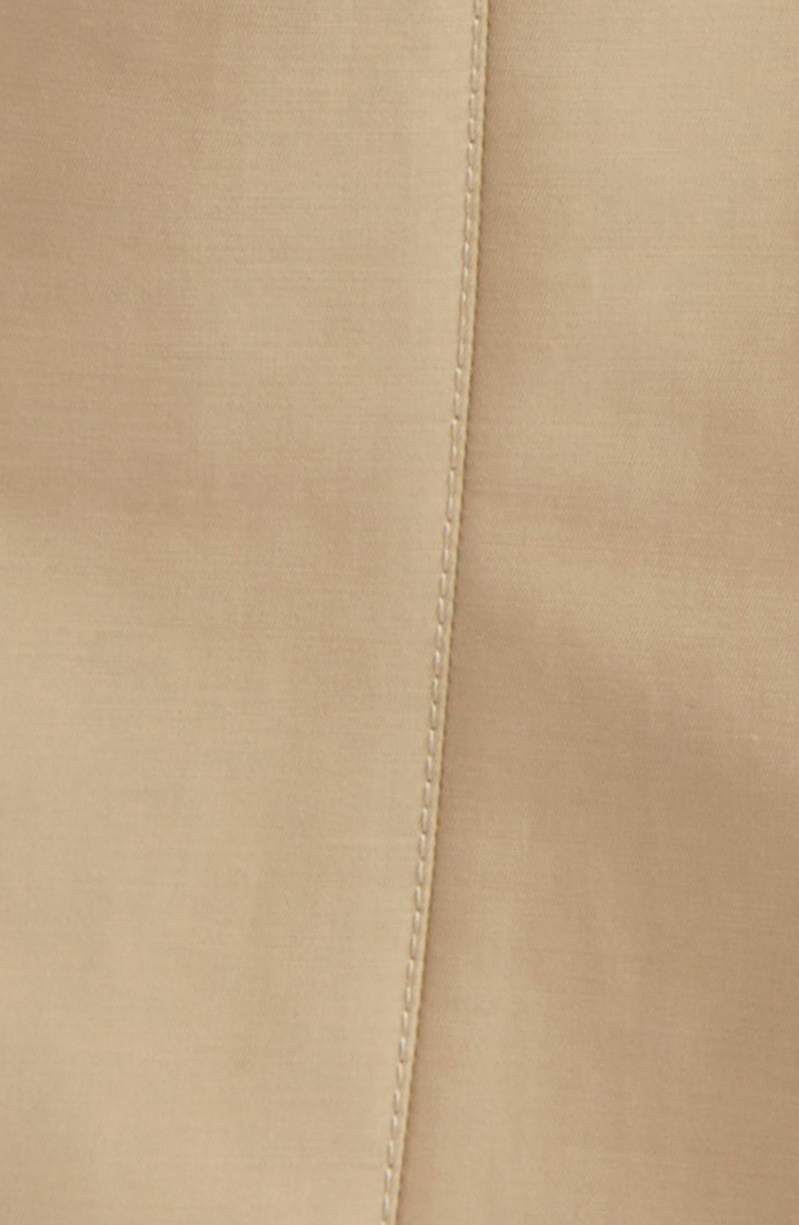 Moncler Belted A-Line Skirt in Light Mud at Nordstrom - 7