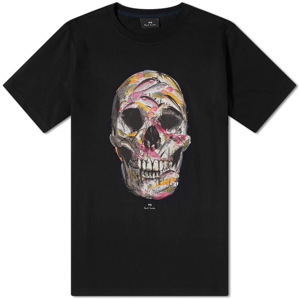 Paul Smith Multicoloured Skull Tee - 1