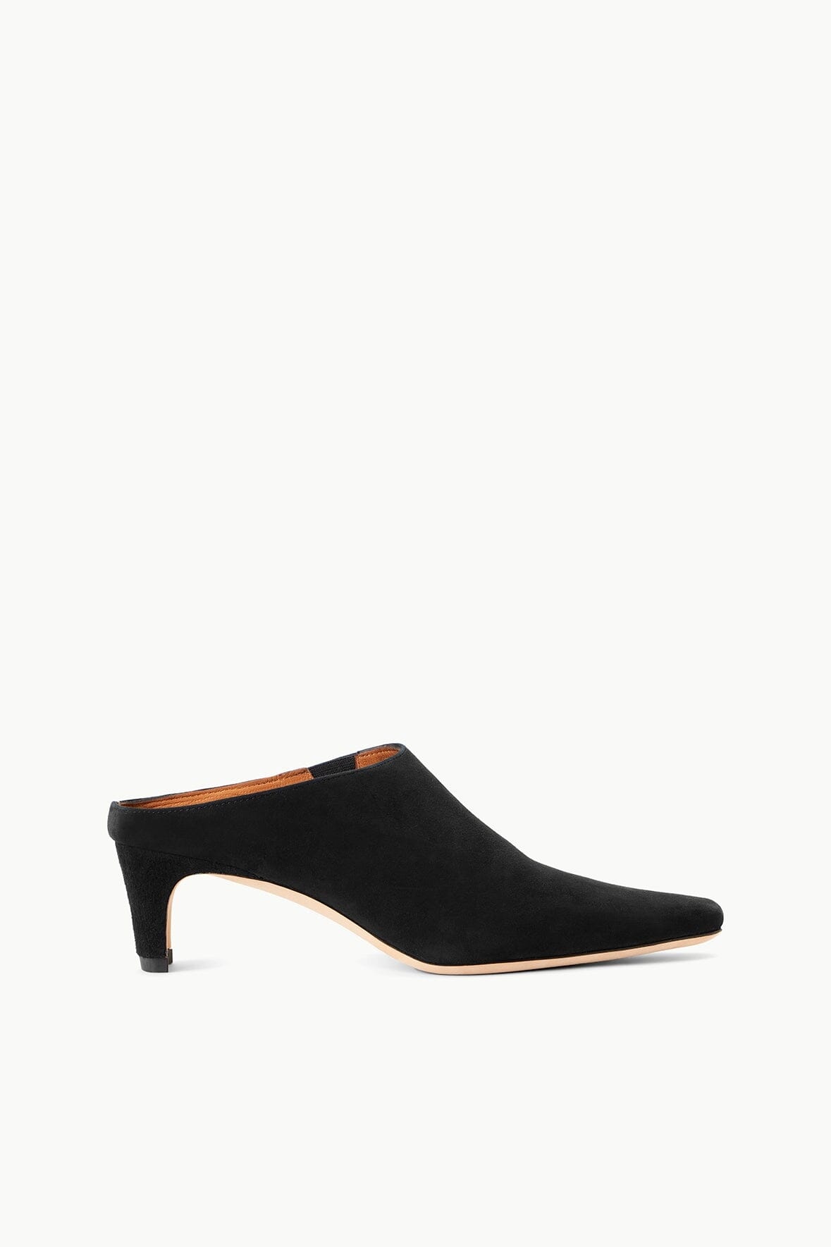 STAUD WALLY MULE BLACK SUEDE - 1