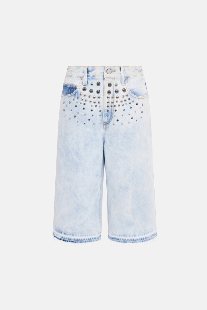 DENIM BERMUDA WITH STUDS 1