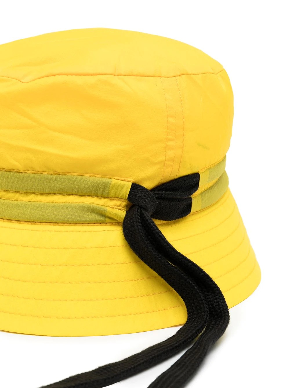 drawstring-fastening hat - 2