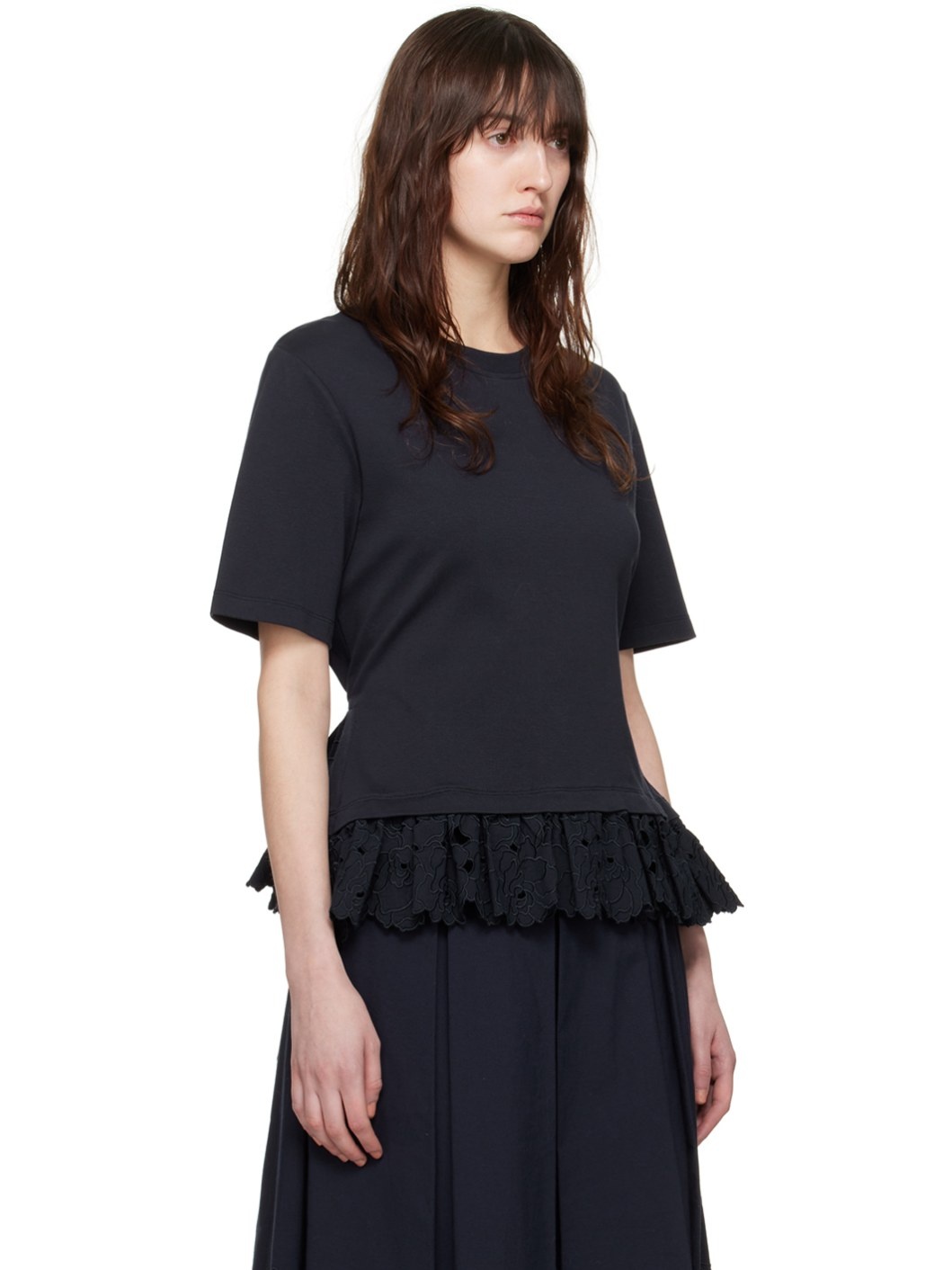Navy Layered T-Shirt - 2