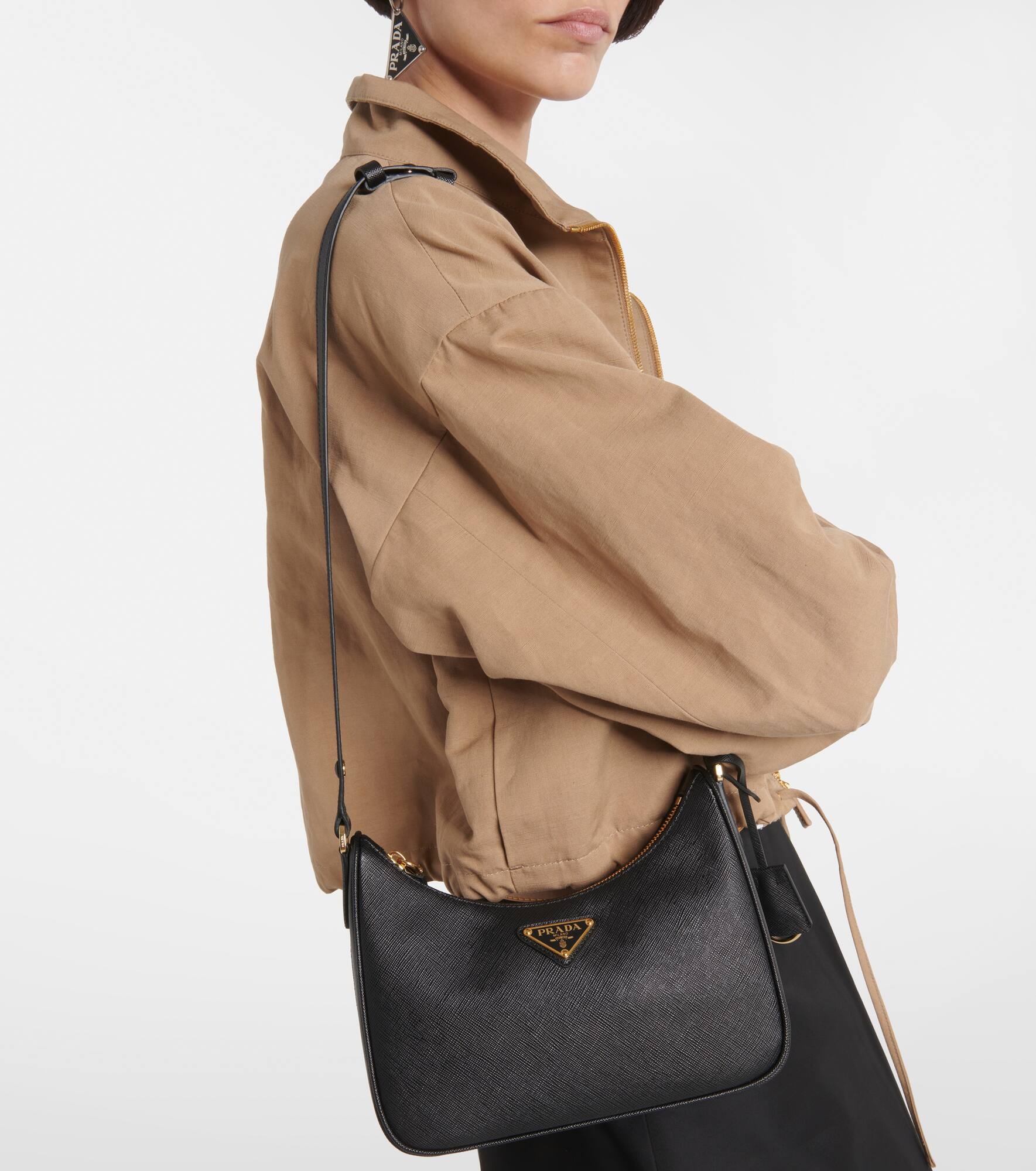 Re-Edition Mini leather shoulder bag - 3