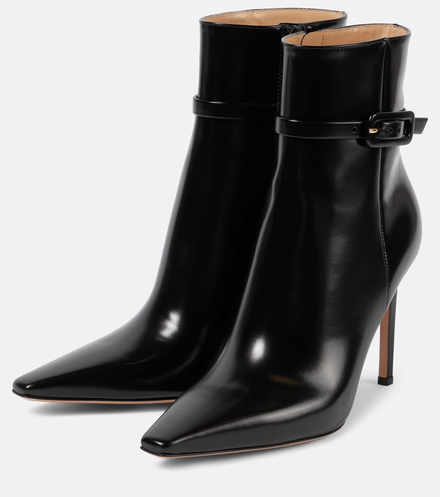 95 patent leather ankle boots - 5