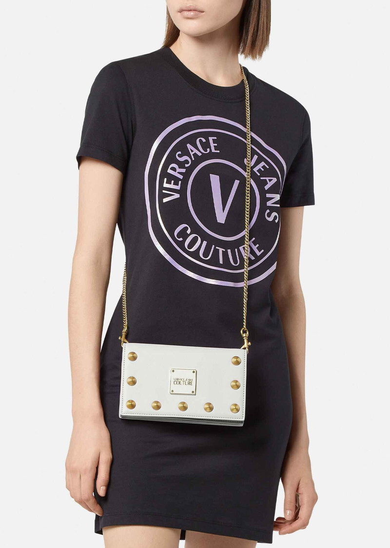 VERSACE JEANS COUTURE Studded Logo Wallet outlook