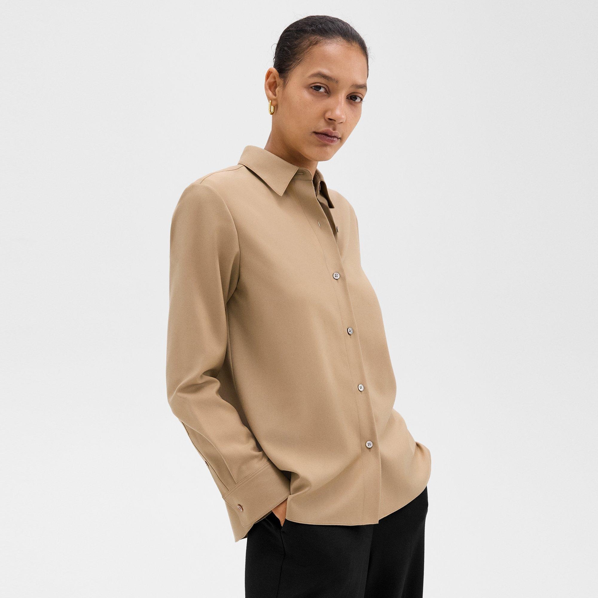 Straight Shirt in Sleek Flannel - 3