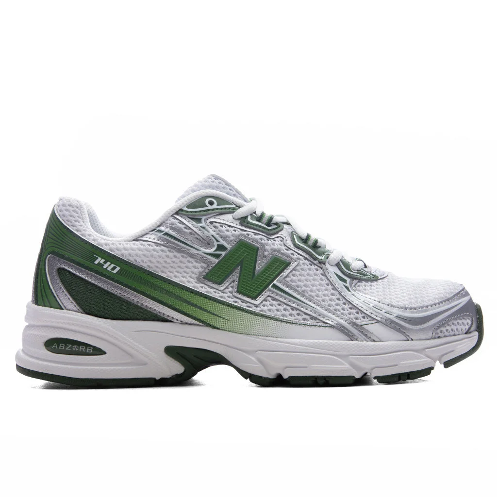 740 - WHITE/ALPINE GREEN/SILVER METALLIC - 1