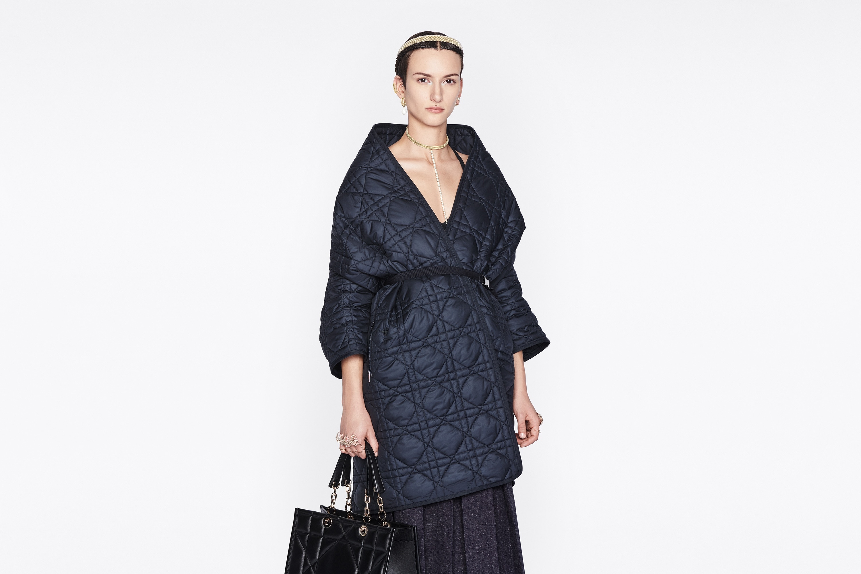 Macrocannage Scarf Jacket - 7