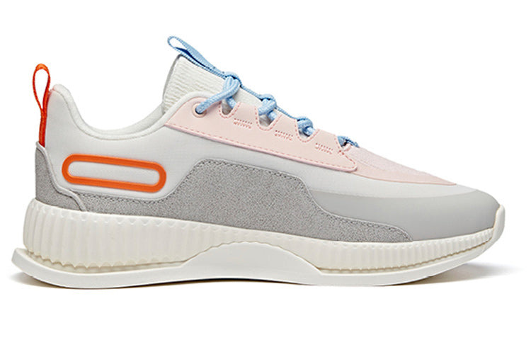 (WMNS) ANTA Life Series Sneakers 'Refuse Mediocrity Grey White' 122018888-1 - 2