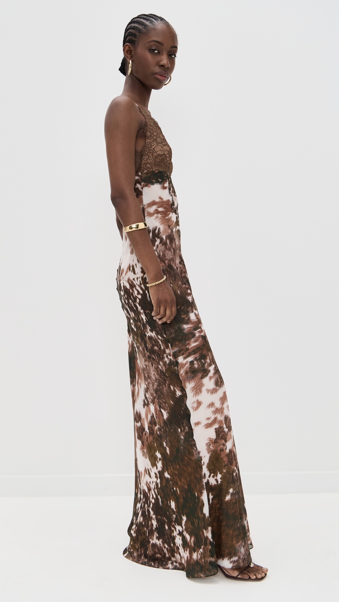 Susanna Lace Bust Slip Dress - 3