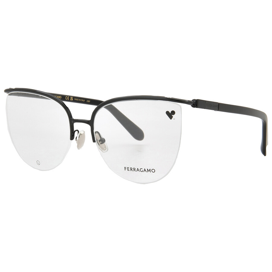 Salvatore Ferragamo Demo Teacup Ladies Eyeglasses SF2227 001 56 - 2