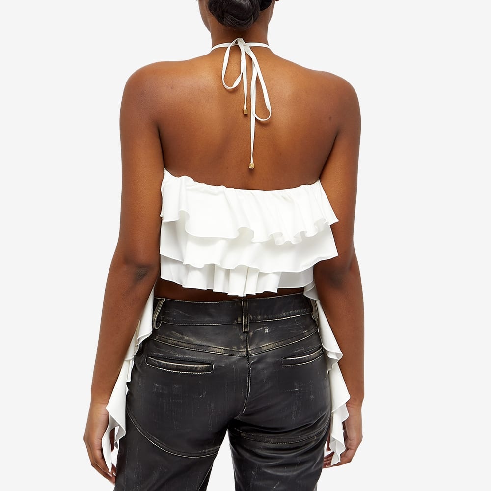 Blumarine Ruffle Rose Top - 3