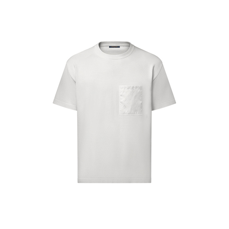 T-Shirt With Monogram Nylon Details 1