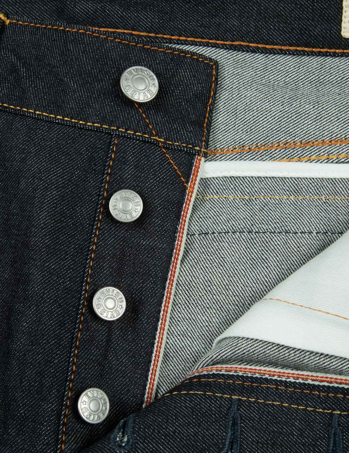 Crane Embrodiery Brocade Daicock Regular Straight Fit Jeans #2008 - 12