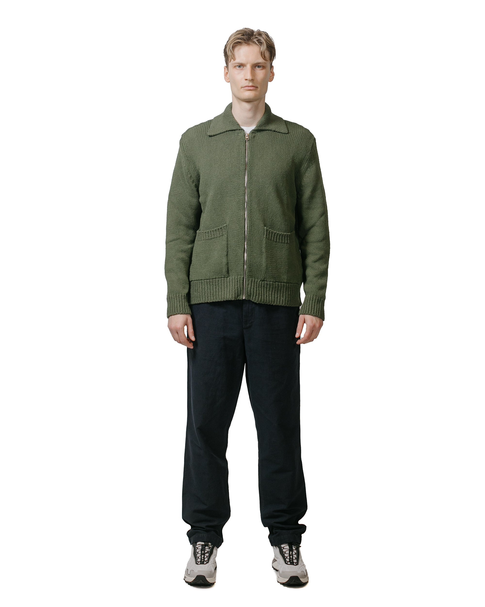 Erik Cotton Jacket Ivy Green - 4