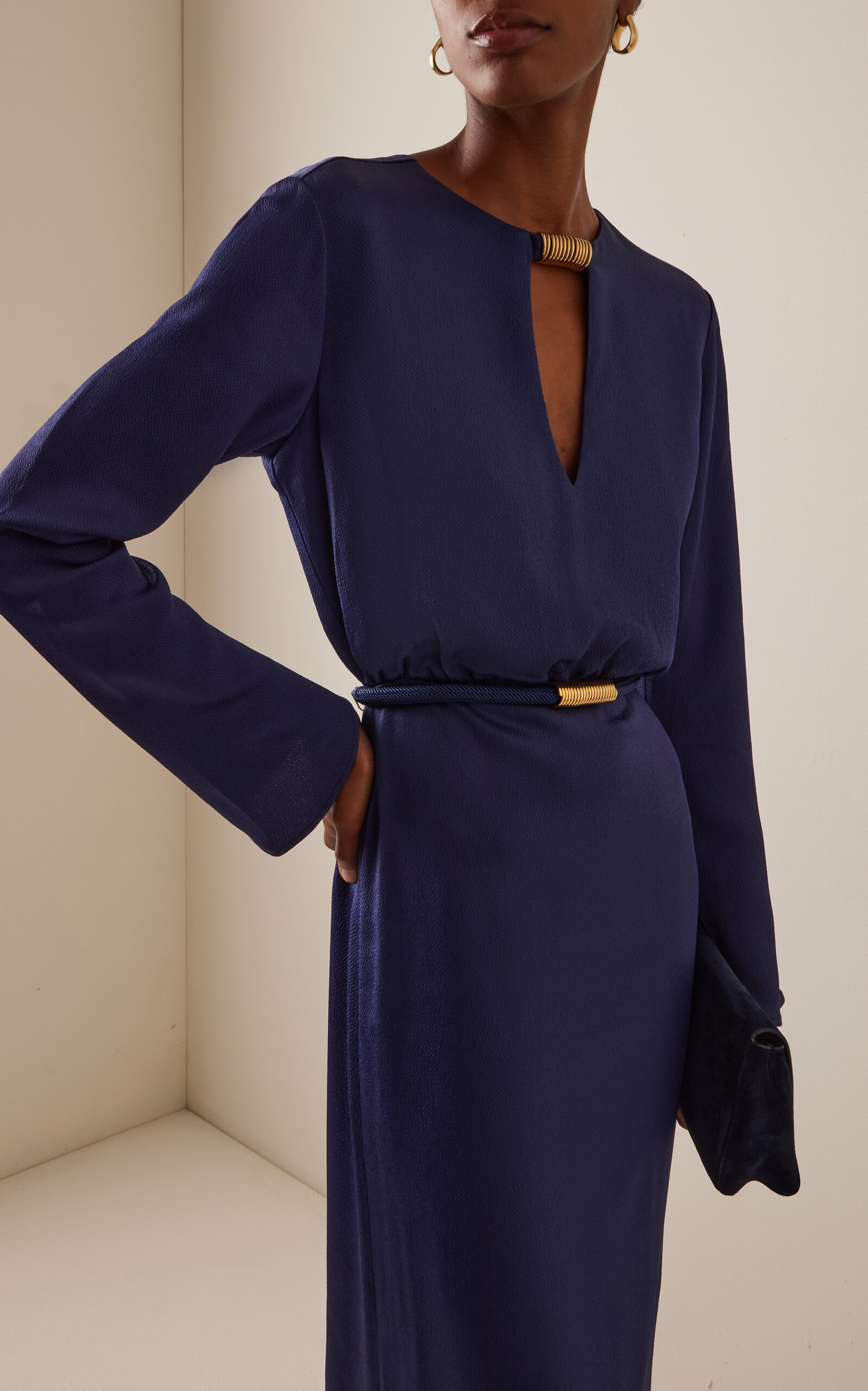 Cassy Maxi Dress navy - 3