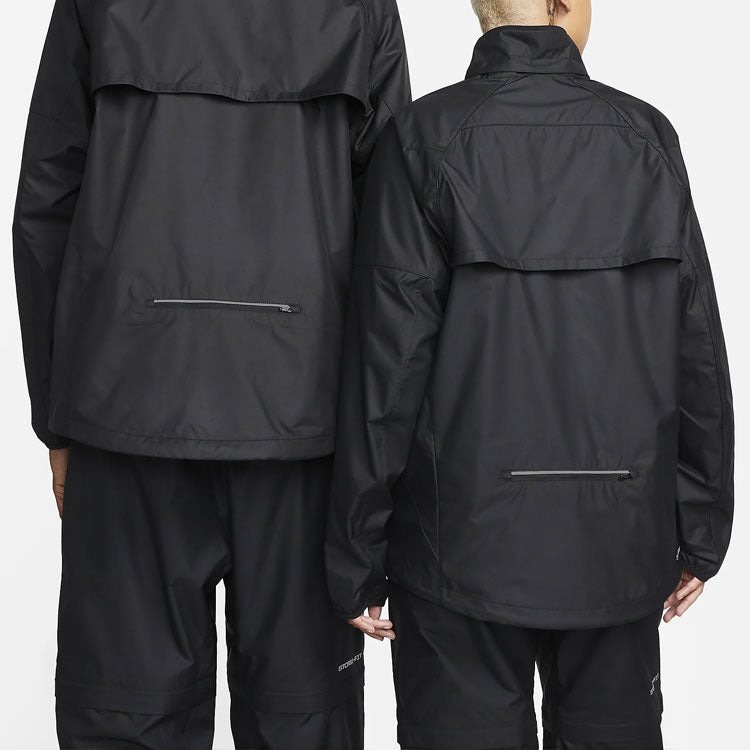 Nike x Stussy FW22 Track Jacket 'Black' DO5305-010 - 5