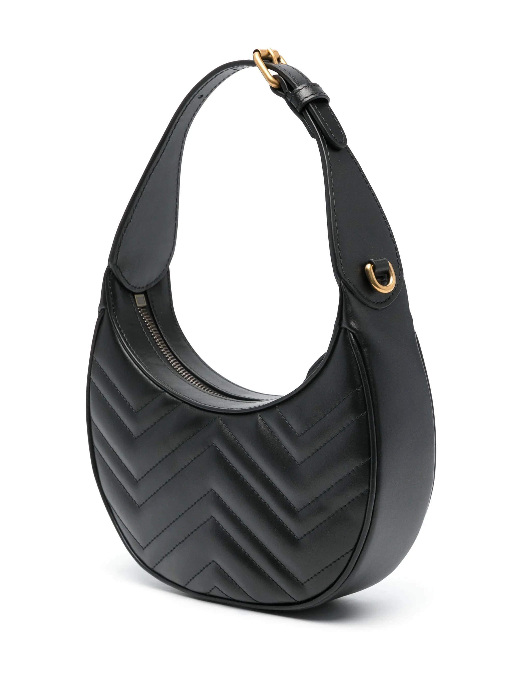 Gucci Mini GG Marmont Half-moon Shoulder Bag - 4