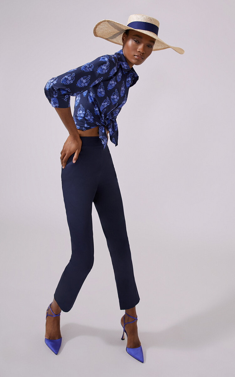 Icon Cotton Poplin Shirt blue - 2