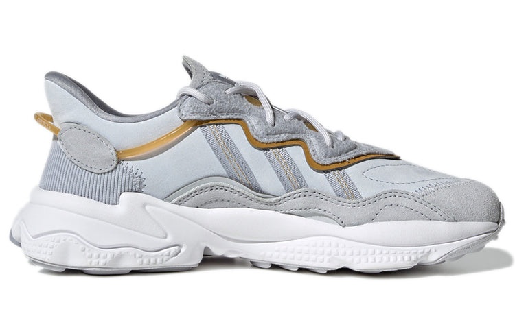(WMNS) adidas Originals Ozweego Shoes 'Grey /Yellow' GX8823 - 2