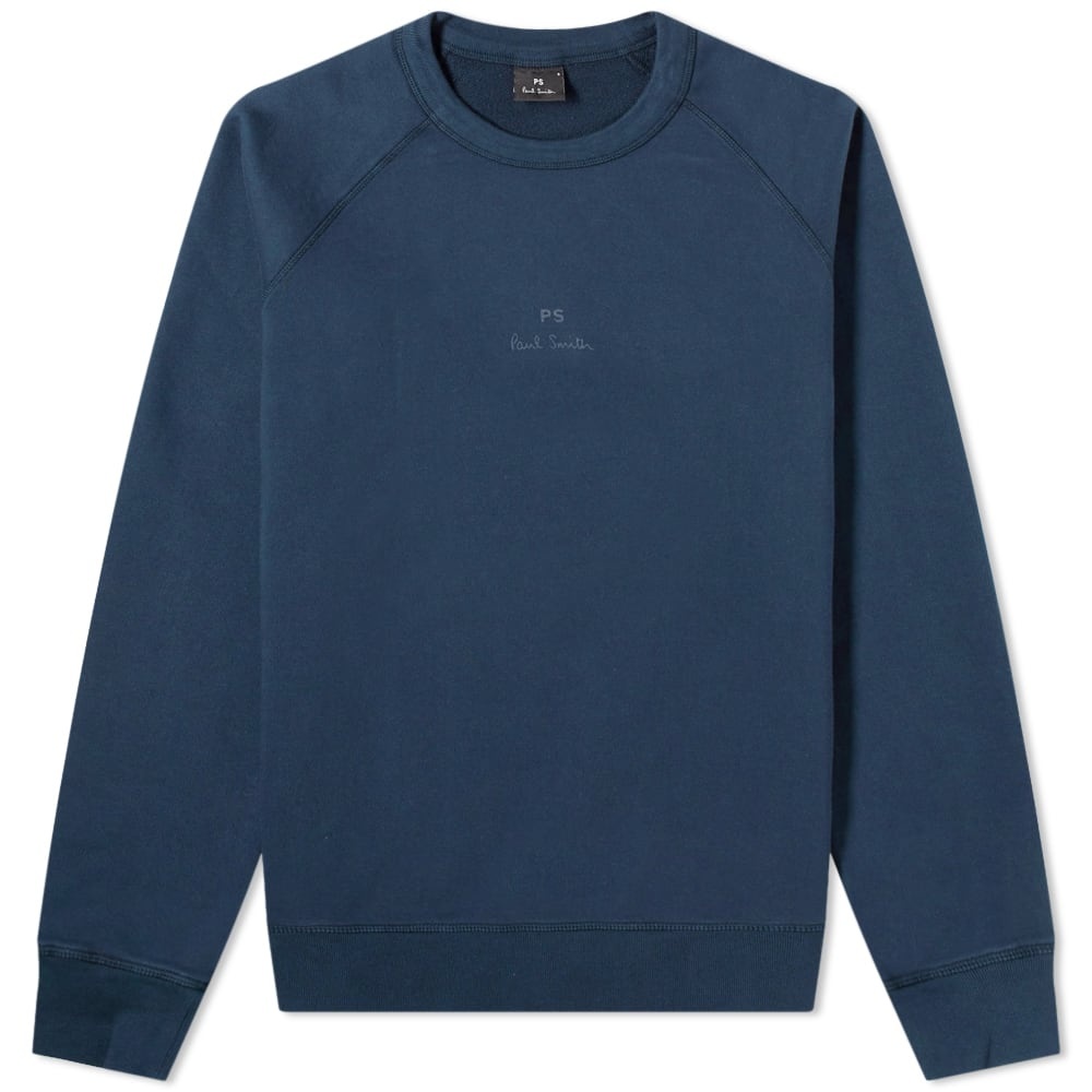 Paul Smith Garment Dyed Logo Crew Sweat - 1