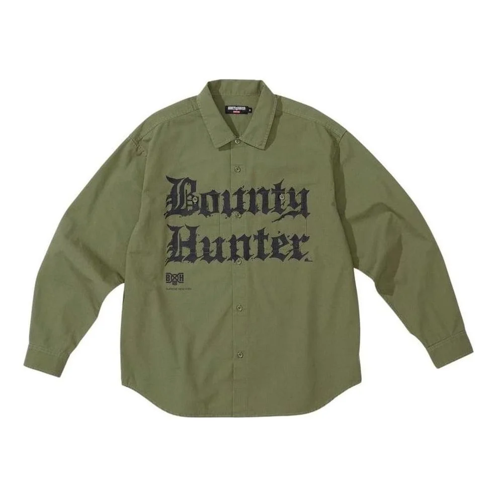 Supreme x BOUNTY HUNTER FW23 Week6 Ripstop Shirt 'Olivegreen' SUP-FW23-115 - 1