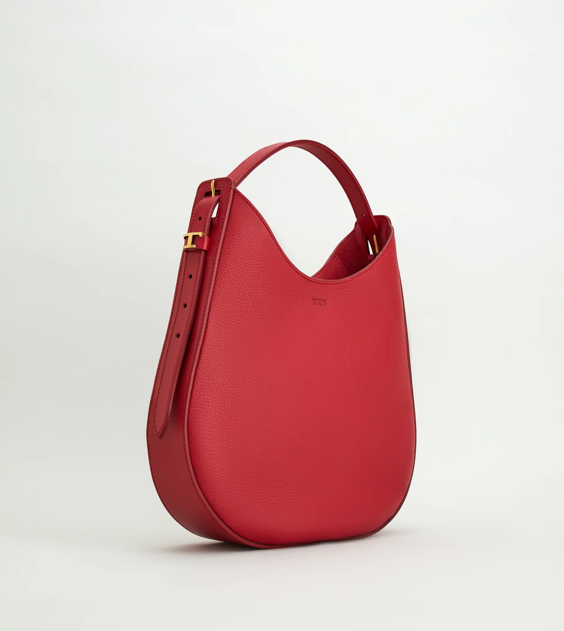 TOD'S OBOE BAG SMALL - RED - 4