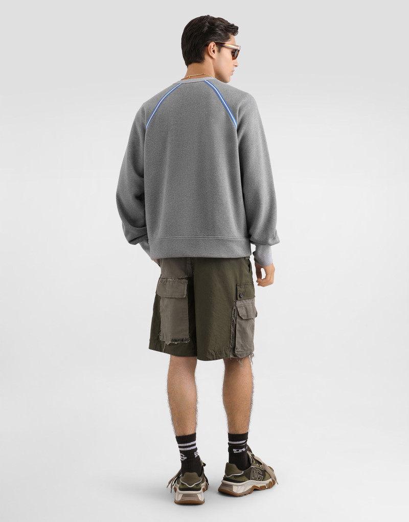 Treated cotton bermuda shorts 3