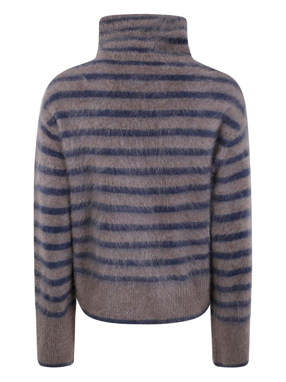 The Floren brushed striped turtleneck sweater - 2