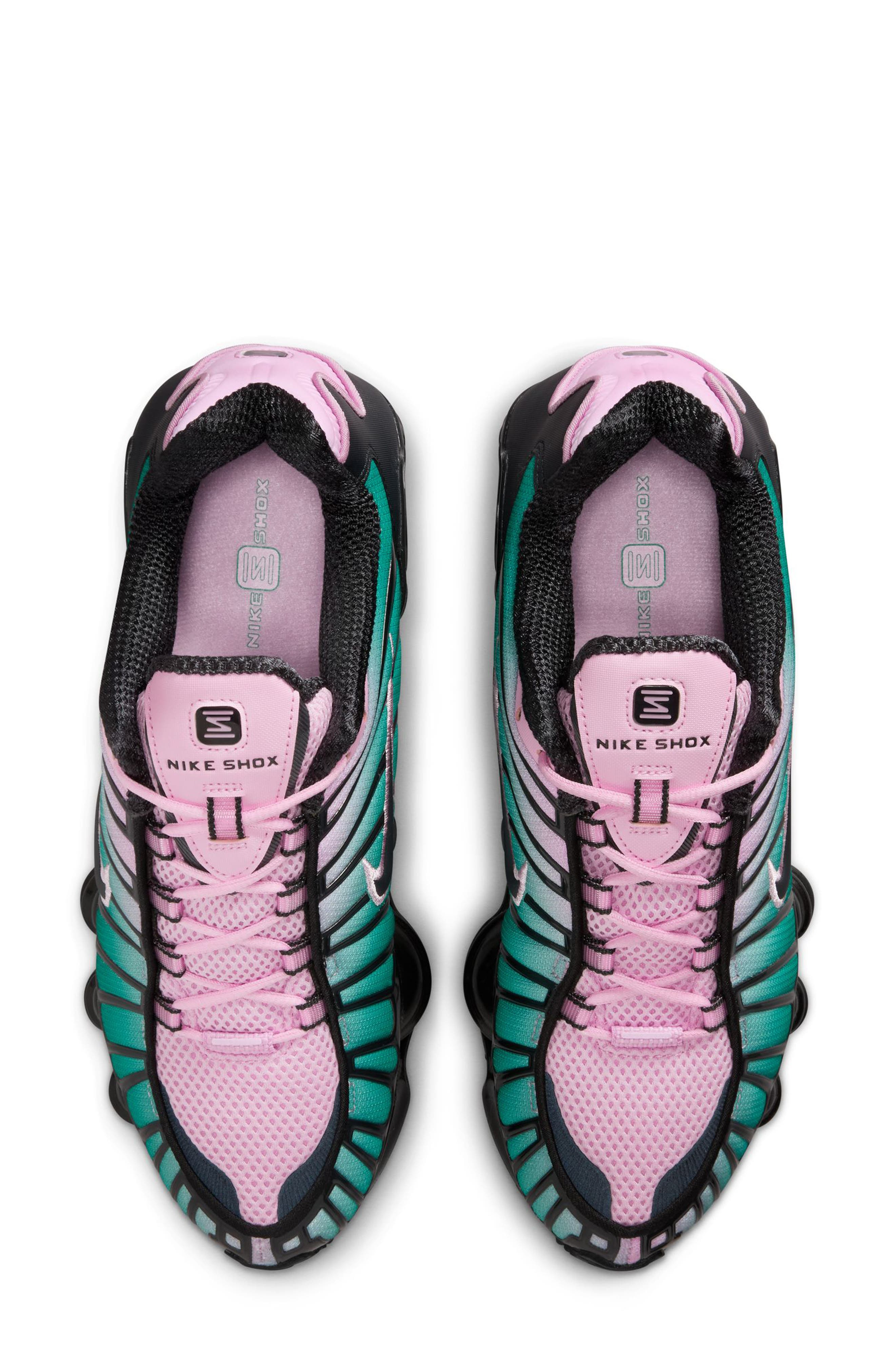 Nike Shox TL Sneaker in Light Arctic Pink/Green/Noir at Nordstrom - 3