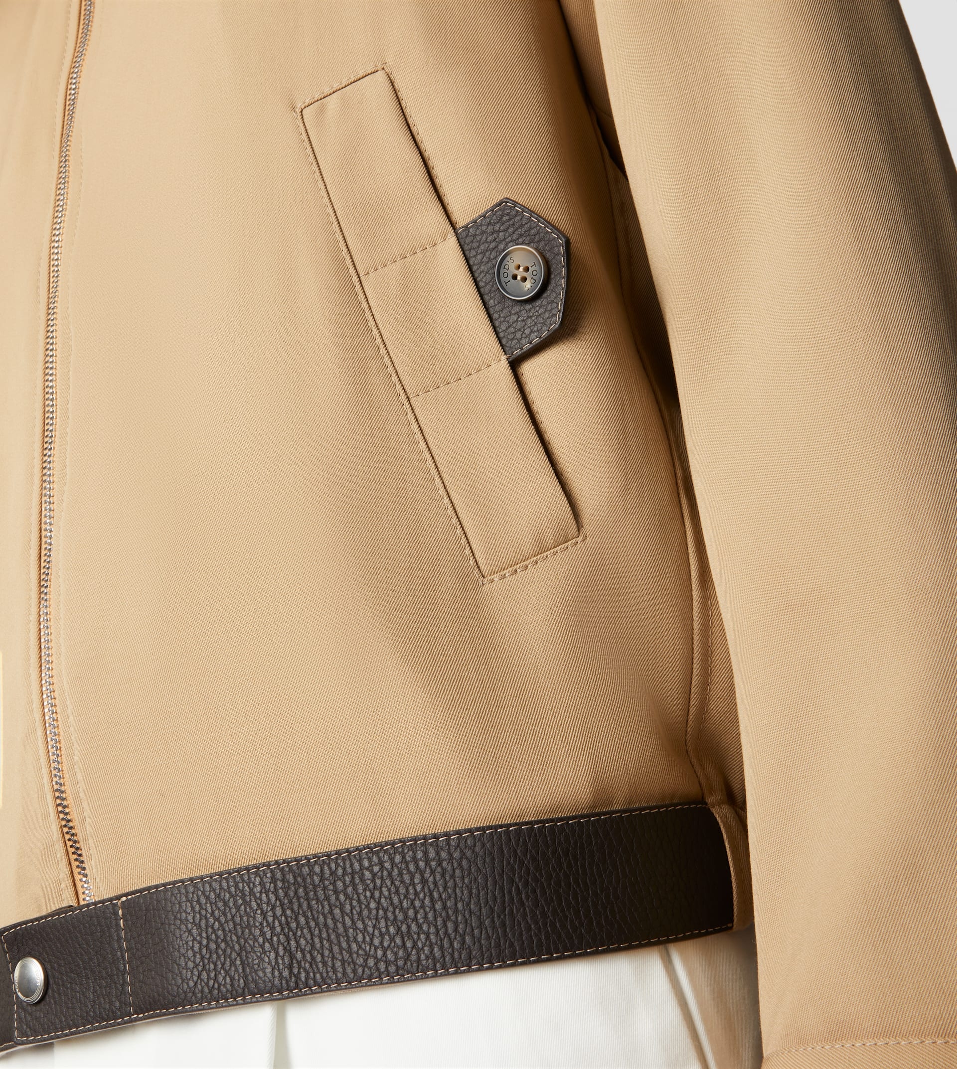 BLOUSON JACKET - BEIGE - 6