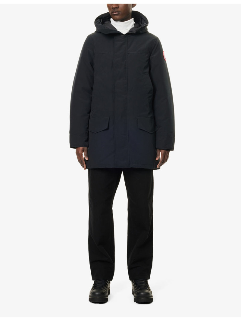 Canada Goose Langford drawstring hood shell-down parka jacket outlook